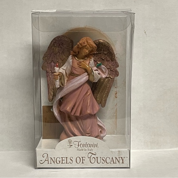Fontanini Bianca Angels Of Tuscany #59511 Christmas Nativity 2002 Made In Italy - Picture 1 of 6